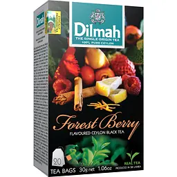 Чай чорний Dilmah Forest Berry 30 г (20 шт. х 1.5 г) (896864)