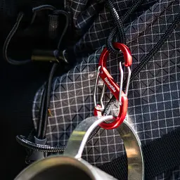 Карабін Naturehike S-type NH20GS004 5см Red - мініатюра 4