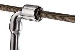 Ключ торцевий L-подібний з отвором Intertool 9 мм HT-1609 - мініатюра 6