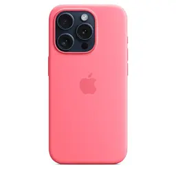 Силіконовий чохол CasePro Silicone Case with MagSafe Pink для iPhone 15 Pro - мініатюра 2