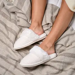 Кімнатні капці MBM My Home Vira розмір 36-37 білі (SL-04 36-37 WHITE) - мініатюра 6