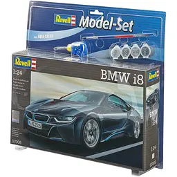 Збірна модель Revell  Автомобіль BMW i8 рівень 4, масштаб 1:24, 131 деталь (RVL-67008)