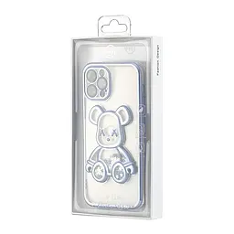 Чохол Shining Bear Case Protected Camera iPhone 12 Pro Blue - мініатюра 2