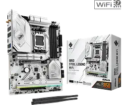 Материнська плата ASRock B850 Steel Legend Wi-Fi Socket AM5 (B850 Steel Legend WiFi) - мініатюра 5