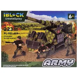 Конструктор Армія, 4 види (Вигляд 4) IBLOCK 19х25,5х5 см det0013263