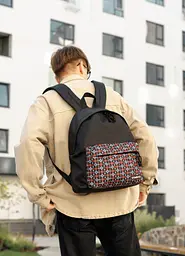 Чоловічий рюкзак Sambag Active тканевий з принтом "ornament" 40 х 33 х 14 см (11811148m)