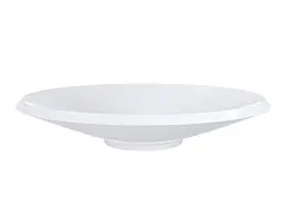 Умивальник Miraggio LEX R (0002012) Miramarble, Глянцевий, Накладний, Білий - мініатюра 3