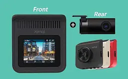 Автомобільний відеореєстратор 70mai Dash Cam A400 + Камера заднього виду Xiaomidriver RC09 Grey - мініатюра 2