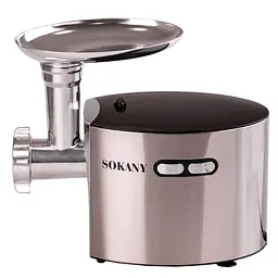 М'ясорубка електрична Sokany SK-091 зі змінними решітками, сталь Sokany SK091 - мініатюра 11