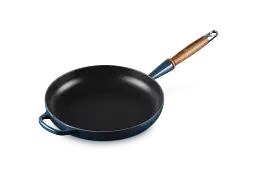 Сковорода Le Creuset Signature Wooden Handle Frying Pan 28 см Nuit