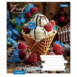 Набір зошитів 1 вересня Bright Food А5, 24 аркуші 20 шт. (768131) - мініатюра 5
