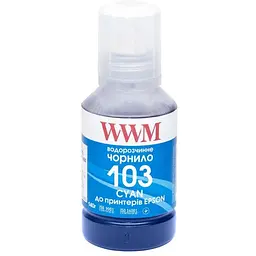 Чорнило WWM EPSON L3100/3110/3150 140г Cyan (E103C)
