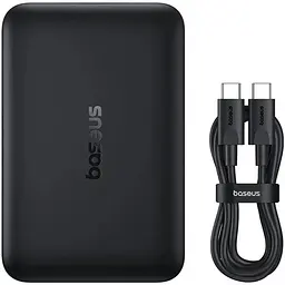Портативний ЗП Power Bank Baseus EnerFill FM11 30W з БЗП 10000mAh (E00287) Cosmic Black - мініатюра 2