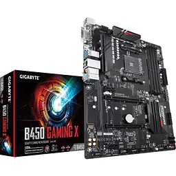 Материнська плата Gigabyte B450 Gaming X (B450 GAMING X) (Socket AM4, AMD B450, ATX) Б/в - мініатюра 5