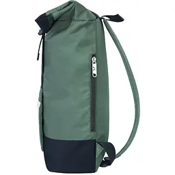 Рюкзак роллтоп Bagland Holder 25 л хакі/чорний (0051666) - мініатюра 2