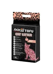 Наповнювач AnimAll Tofu Персик, 2,6кг/6л