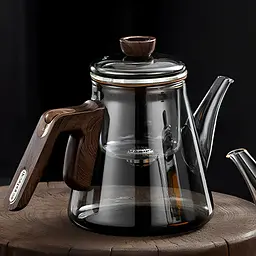 Чайник для заварювання TeaPot D-24C 800ml Transparent gray - мініатюра 3