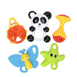 Набір дитячих брязкалець "Baby toys" Bambi 2805, у наборі 5 штук