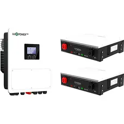 Система зберігання енергії LuxPower SNA PRO-EU 6500W 6kW + 2 АКБ Dyness DL5.0C Heating 10.2kW (51.2V/100Ah/5120Wh) [176569]