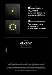 Ліхтар Nitecore EDC37 NiteLab UHi 20 MAX LED 8000лм (7 режимів) - мініатюра 7