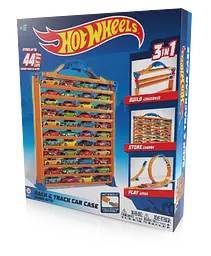 Ігровий гараж із доріжками для зберігання машинок Hot Wheels (HWCC9) - мініатюра 6