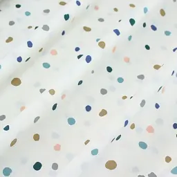 Багаторазова непромокаюча пелюшка Cosas Color Blots 100х140 см біла (Diaper_ColorBlotsV2_100x140) - мініатюра 3