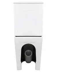 Унітаз підлоговий Qtap Virgo Ultra Quiet з сидінням Slim Duroplast/ Soft-close/ Quick Release QT18226092AW - мініатюра 6