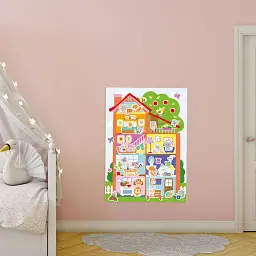 Набір для творчості Ses Creative з наліпками серії My first Затишний будинок (14476S) - мініатюра 5