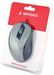 Миша Gembird MUS-6B-01-BG USB black/grey - мініатюра 3