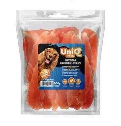Ласощі для собак UniQ PETS В'ялене куряче м'ясо 500 г