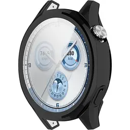 Чохол-накладка DK Huawei Watch GT 5 46mm Silicone Face Case (black)
