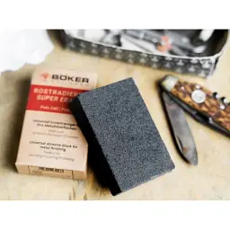 Фірмова очищувальна губка-ластик від іржі Boker 09BO304 - мініатюра 3