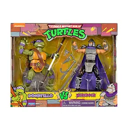 Набір фігурок TMNT Черепашки-ніндзя класичні Донателло проти Шредера, 15 см (81279) - мініатюра 4