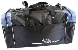 Сумка в дорогу Wallaby 340-3 38L Чорна із сірим