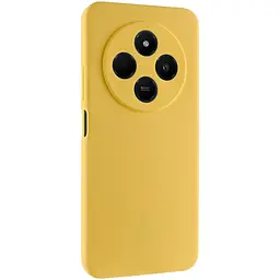 Чохол Ummi Lakshmi Silicone Cover Full Camera (AA) для Xiaomi Redmi 14C / Poco C75 Жовтий / Flash