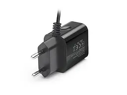 Мережевий зарядний пристрій REAL-EL CH-217 Black (EL123160016) - мініатюра 2