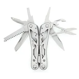 Мультитул Ganzo Multi Tool (G202), Сріблястий - мініатюра 4
