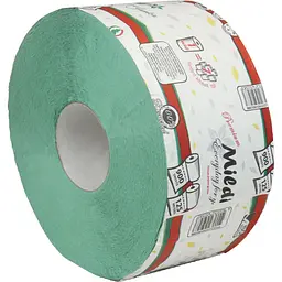 Туалетний папір Mildi Premium Jambo одношаровий 125 метрів 900 відривів зелений - мініатюра 2