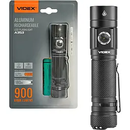 Портативний світлодіодний ліхтарик Videx VLF-A353, 900Lm 5000K (28359-000)