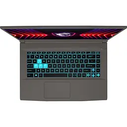 Ноутбук MSI 15.6 Thin 15 B13VE 1920x1080/Intel Core i5-13420H/16GB/512SSD/RTX 4050/W11H/Black (B13VE-3023U) - мініатюра 4