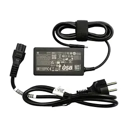 Блок живлення до ноутбуку HP 65W 20V/3.25A, 15V/4.33A, 12V/5A, 9V/3A, 5V/3A, USB type-C (1P3K6AA / A40401)