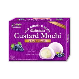Тістечко моті Bamboo House Gustard Mochi Grape Flavor 180 г.