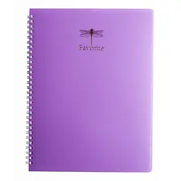 Зошит Buromax Favourite Pastel A4 80 аркушів, клітинка пластикова обкладин (BM.24452154-26) - мініатюра 1