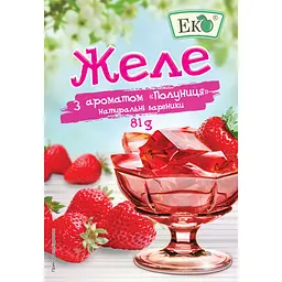 Желе Еко полуничне 90 г (33250)