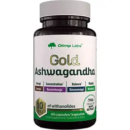 Витамины и минералы Olimp Gold Ashwagandha Jar 60 капсул