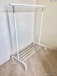 Вішак для одягу IKEA Білий 111×51×126–175 см - мініатюра 3