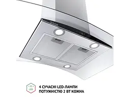 Витяжка Perfelli CGS 9632 I 1000 LED - мініатюра 7