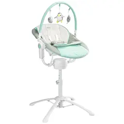 Стільчик шезлонг-гойдалка 3в1 Caretero Kivi Blue - мініатюра 3