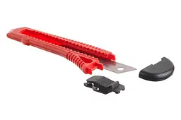 Ніж сегментний висувний будівельний Intertool 18 мм HT-0500 - мініатюра 4
