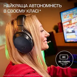 Ігрова гарнітура HyperX Cloud Stinger 3 Xbox WL/BT/USB-A/USB-C Black (BS1U0AA) - мініатюра 10